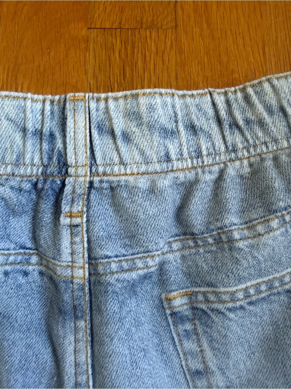 rag & bone Light Blue Denim Shorts - Picture 4 of 7